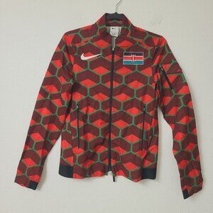 NEW Nike Womens Pro Elite Team Kenya Podium Track Jacket CI8789-602 Size XS Red